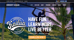 Desktop Screenshot of crossfitkailua.com